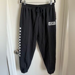 💥NWT💥 VANS Versa Black Sweatpants Sz Large